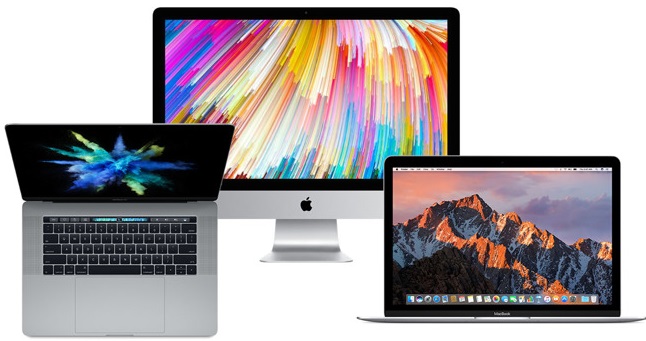 MacBook Pro and iMac Pro