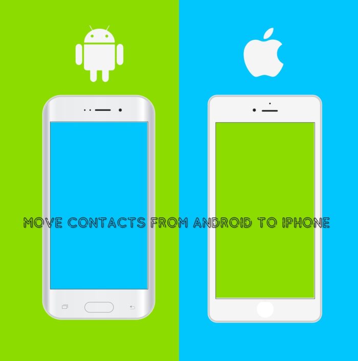 Transfer Contacts From Android To iPhone