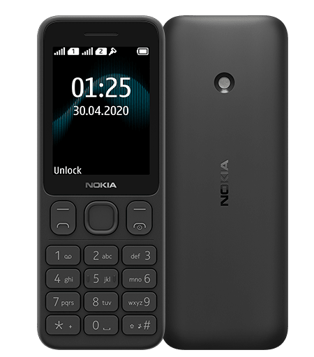 Nokia 125 Front Back